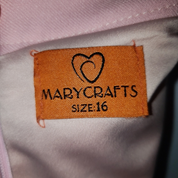 Mary Crafts Lined  Midi Dress Stunning Off - Picture 7 of 10